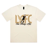 Men's Son Heung-Min Cream LAFC T-Shirt