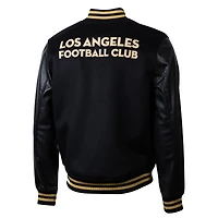 Men's Sport Design Sweden Black LAFC Legends Full-Snap Varsity Jacket