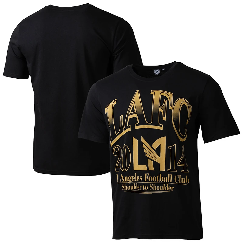 T-shirt décontracté noir LAFC Old School Graphic de la marque Sport Design Sweden pour homme