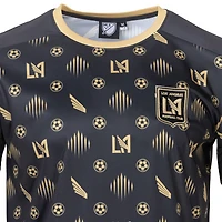 Men's Sport Design Sweden Black LAFC Sublimated Crest T-Shirt