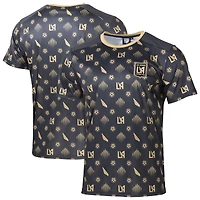 Men's Sport Design Sweden Black LAFC Sublimated Crest T-Shirt