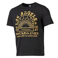 Men's Sport Design Sweden Charcoal LAFC Founders Script Relaxed T-Shirt