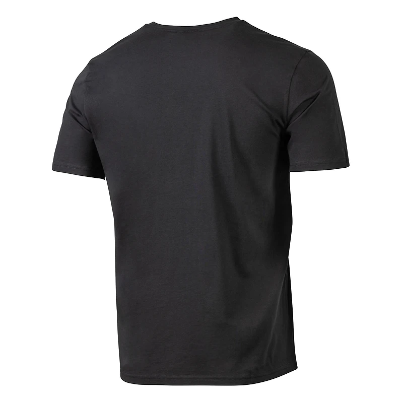 T-shirt décontracté pour homme, design sportif suédois, couleur anthracite, inscription LAFC Founders Script
