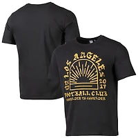 Men's Sport Design Sweden Charcoal LAFC Founders Script Relaxed T-Shirt