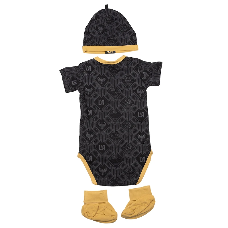 Coffret cadeau pour nouvelle recrue du LAFC noir de Newborn Sport Design Sweden