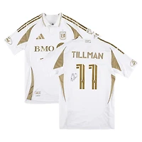 Maillot blanc n° 11 porté par Timothy Tillman (LAFC) lors de la saison 2025 de la MLS, autographié et taille M