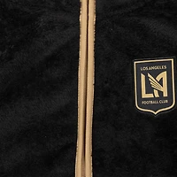 Sweat à capuche entièrement zippé LAFC Tie-Breaker Teddy noir pour tout-petits Sport Design Sweden