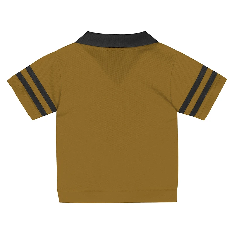 Toddler  Gold LAFC Charming Dude Top & Short Set