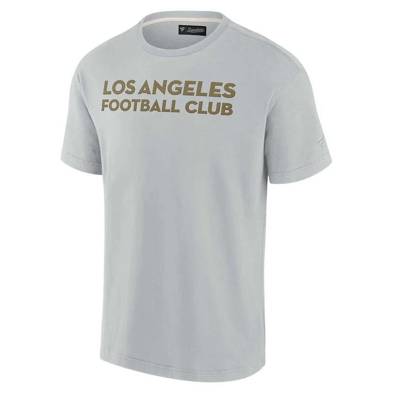 Unisex Fanatics Gray LAFC Elements Super Soft Short Sleeve T-Shirt