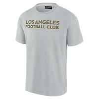 Unisex Fanatics Gray LAFC Elements Super Soft Short Sleeve T-Shirt