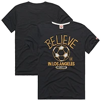 T-shirt unisexe hommage charbon LAFC MLS x Ted Lasso Believe Graphic Tri-Blend