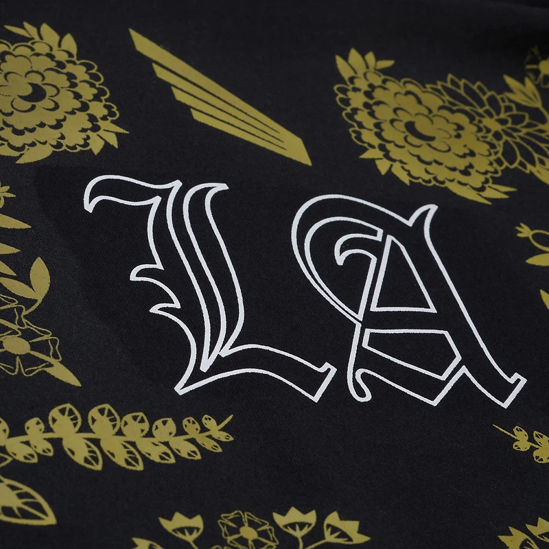 Unisex Mitchell & Ness  Black LAFC Morning Haze Long-Sleeve T-Shirt