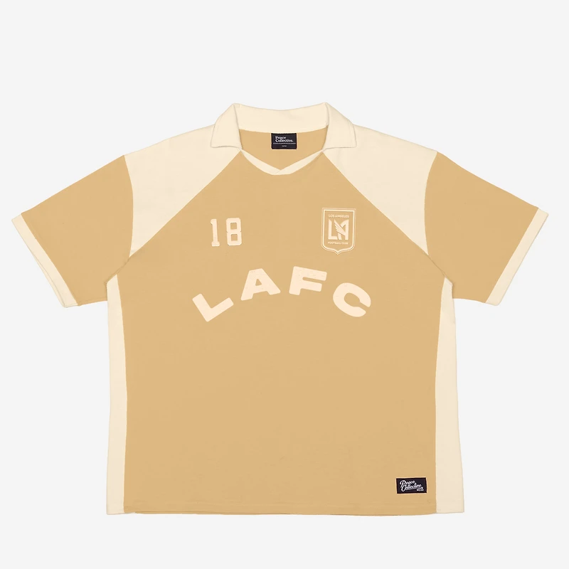 Unisex Peace Collective Gold LAFC Color Block Fashion Jersey