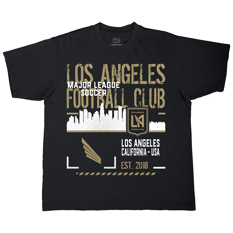 T-shirt unisexe Stadium Essentials noir LAFC Hideout Urban