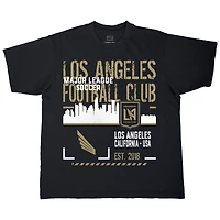 T-shirt unisexe Stadium Essentials noir LAFC Hideout Urban