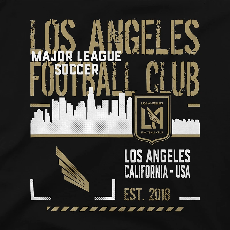 Unisex Stadium Essentials Black LAFC Hideout Urban T-Shirt