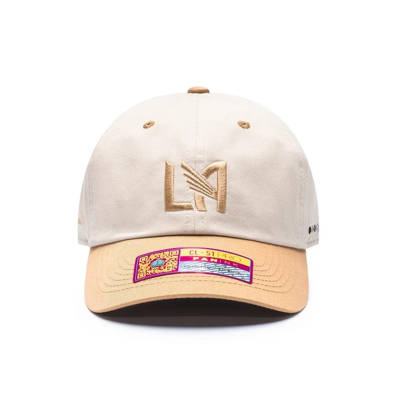 Casquette unisexe beige/dorée LAFC Ocean Drive ajustable