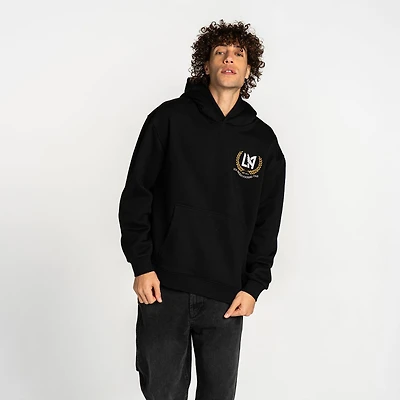 Sweat à capuche oversize noir unisexe The Wild Collective LAFC