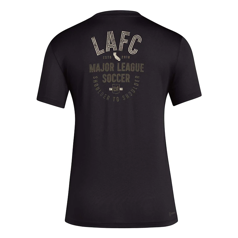 Women's adidas Black LAFC Local Stoic AEROREADY T-Shirt