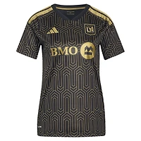 Maillot adidas David Martínez pour femme, noir, réplique du kit primaire LAFC 2026