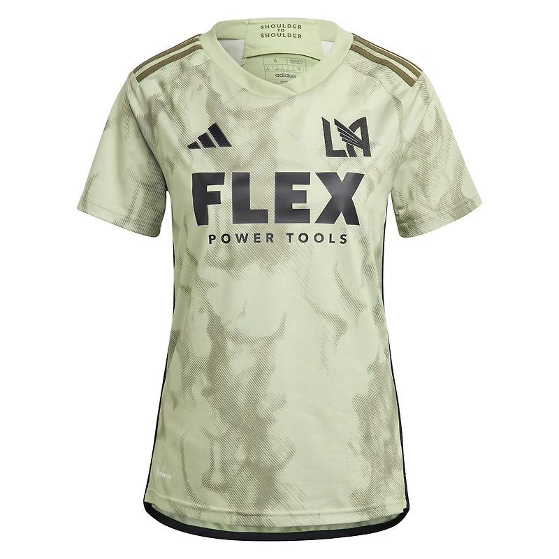 Women's adidas Green LAFC 2023 Smokescreen Replica Jersey