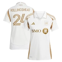 Women's adidas Ryan Hollingshead White LAFC 2025 Secondary Replica Player Jersey