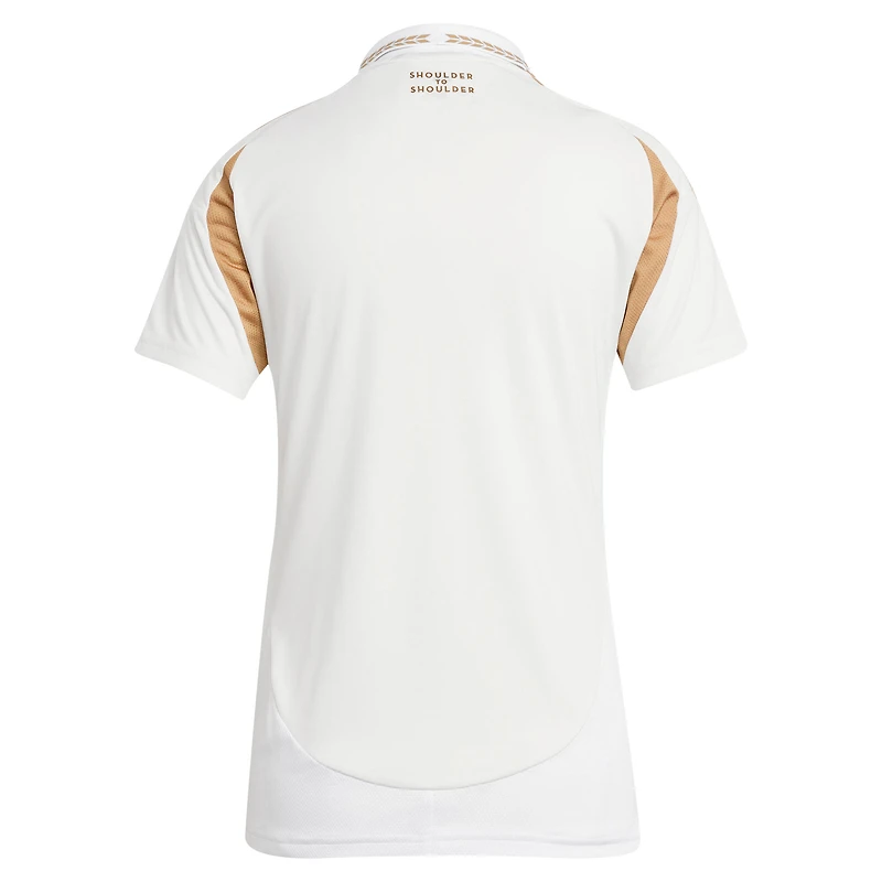 Maillot réplique secondaire adidas LAFC 2025 blanc pour femme