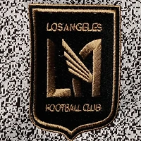 Women's Antigua White/Black LAFC Guide Full-Zip Jacket