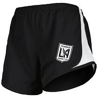 Women's Black LAFC Basic Sport Mesh Shorts