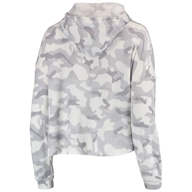T-shirt à capuche composite LAFC gris Concepts Sport pour femme