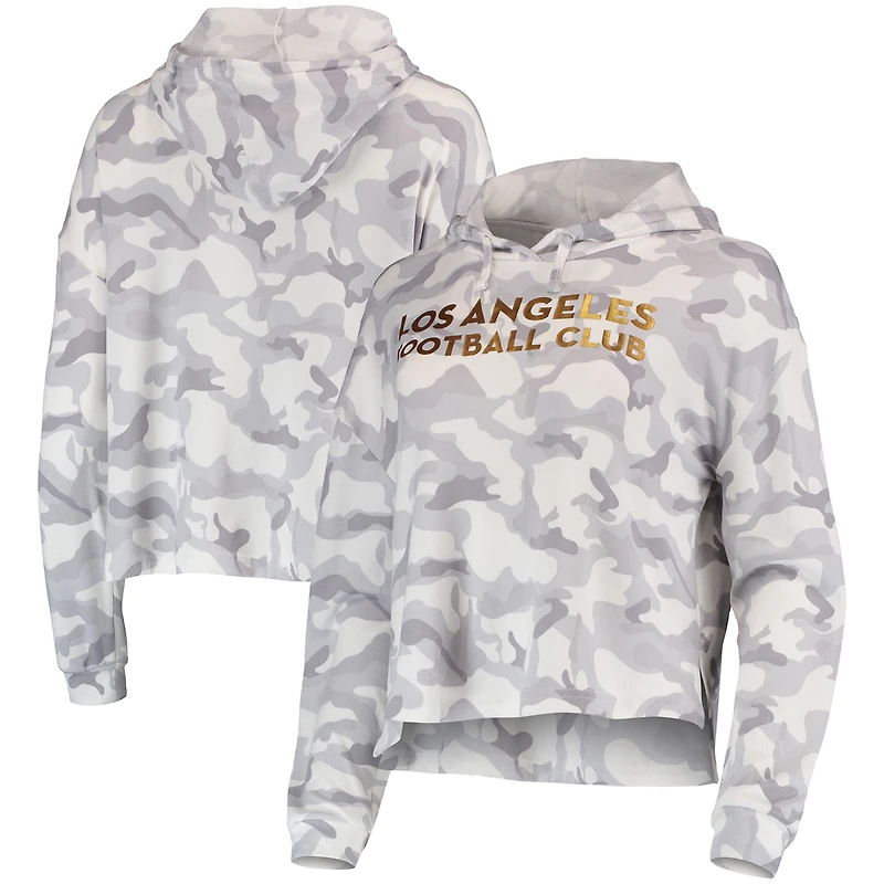 Women's Concepts Sport Gray LAFC Composite Hoodie Top