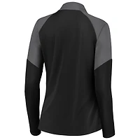 Pull à glissière quart de tour interlock noir LAFC Fanatics pour femme
