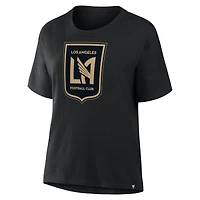 T-shirt noir pour femme Fanatics Son Heung-Min LAFC Hangul avec nom et numéro