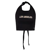 Haut court licou Tailgate noir LAFC pour femme de Hype and Vice