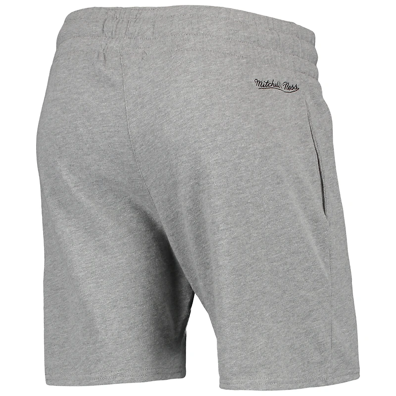 Women's Mitchell & Ness Heathered Gray LAFC Logo Shorts