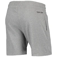 Women's Mitchell & Ness Heathered Gray LAFC Logo Shorts