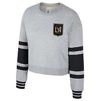 Sweat-shirt court Stadium Essentials gris chiné LAFC Scrimmage pour femme
