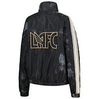 Veste de survêtement à glissière complète LAFC The Wild Collective pour femmes, noire