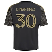Youth adidas David Martínez Black LAFC  2026 Primary Kit Replica Jersey