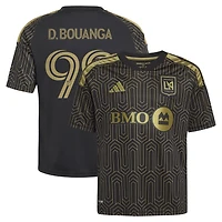 Youth adidas Denis Bouanga Black LAFC  2026 Primary Kit Replica Jersey