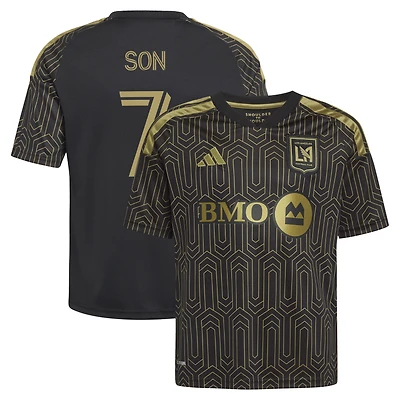 Maillot réplique noir adidas Son Heung-Min LAFC 2026 pour enfant