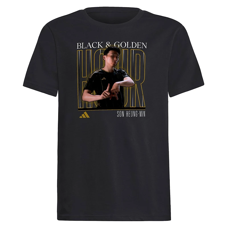 T-shirt adidas Son Heung-Min noir LAFC Fresh pour jeune