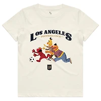 Youth Peace Collective x Sesame Street Cream LAFC Photorealistic T-Shirt