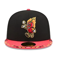 Men's New Era  Black/Red Lake County Captains 2026 Copa De La Diversion 59FIFTY Fitted Hat