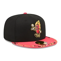 Men's New Era  Black/Red Lake County Captains 2026 Copa De La Diversion 59FIFTY Fitted Hat