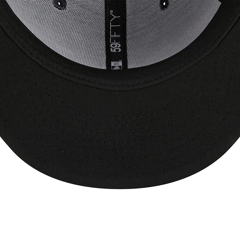 Men's New Era Navy Lake County Captains Marvel x Minor League 59FIFTY Fitted Hat