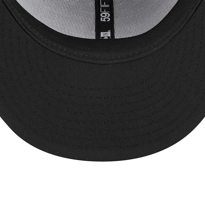 Men's New Era Black Lake Elsinore Storm Marvel x Minor League 59FIFTY Fitted Hat