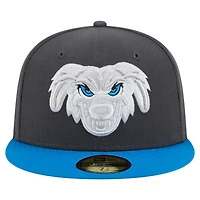 Casquette ajustée New Era Lake Elsinore Storm Copa de la Diversión 59FIFTY grise pour homme