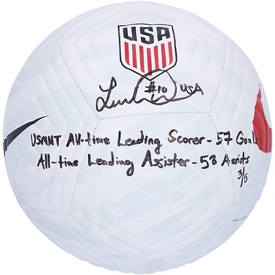 Ballon de football Nike autographié Landon Donovan USMNT avec logo et inscriptions multiples - Édition limitée à 5 exemplaires