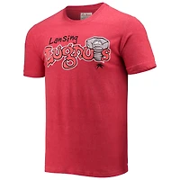 Men's American Needle Red Lansing Lugnuts T-Shirt